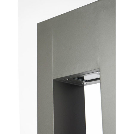 Outdoor LED Gartenpollerleuchte REKTAN 90cm GU10 IP65 Su-Ma