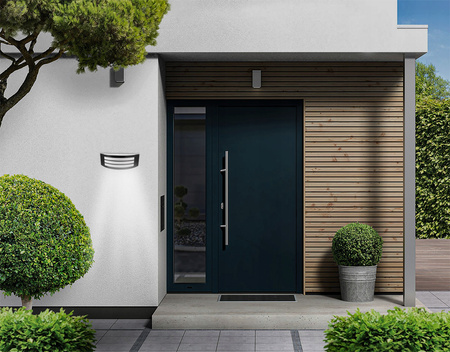 Gartenwandleuchte Erhöhung Außenleuchte E27 IP44 DORIS