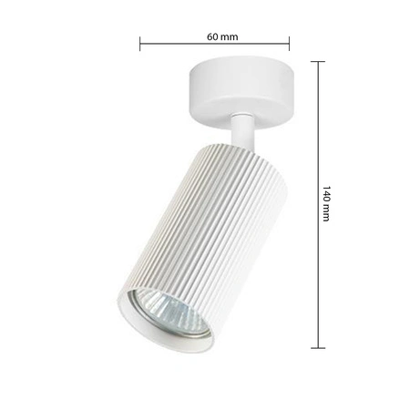 Wandlampe Spotlight Wandlampe GU10 Moving White Ring Masterled