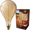 LED Lampen E27 A160 4,5 W = 28 W, 300 lm, 1800 K, warmes Filament, bernsteinfarben, PHILIPS