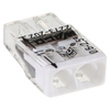 100x WAGO 2273-202 Quick Connect Installationsverbinder für DRAHT 2x0,5-2,5mm