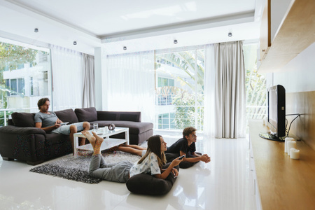 GOVIK MR16 GU10 schwarz IP20 Kanlux Halogen-Deckenleuchte