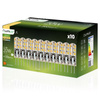 10x LED Kapseln G4, LED-Lampe 2W = 20W 200lm 270° 3000K warm LUMILED