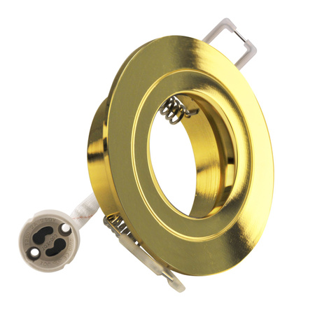 Spot GU10 Gold FEBE Sanico Goldlux Einbaustrahler