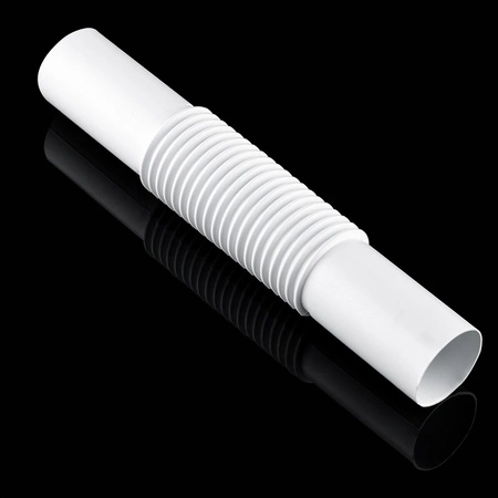 Flexibler Erweiterungsverbinder ZCL 28 mm PVC Weiß