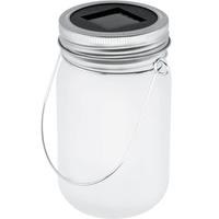 Garten Laterne LED Solar Dekorativ Krug Flamme 13cm