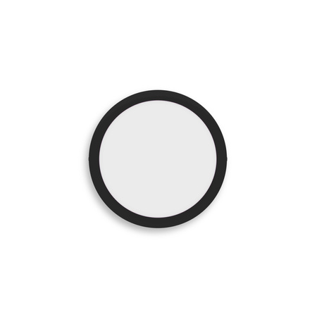 Plafond LED-Panel-Deckenleuchte MAGNEOS 12W 2700K 21cm schwarzes Downlight rund PHILIPS