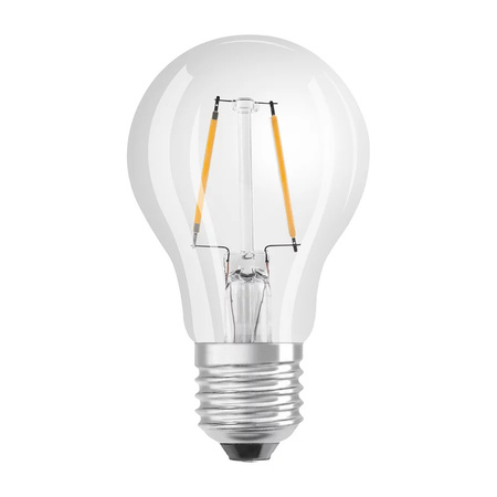 E27 A60 LED Lampe 2W = 25W 250lm 2700K Warm 320° Filament dimmbar OSRAM SUPERSTAR