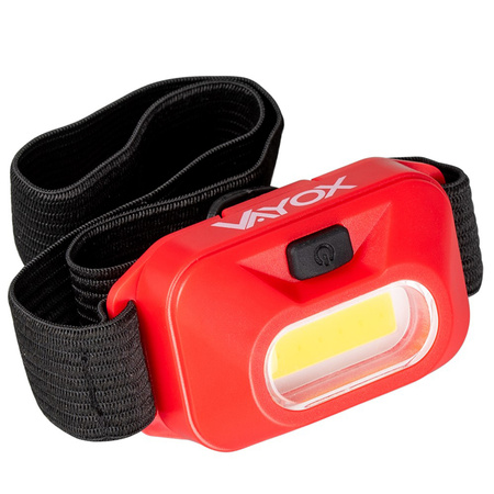 Batterie-Rot COB-Scheinwerfer IP44 150lm VA0118 Vayox