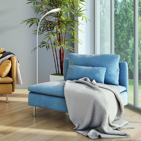 LED STEHLAMPE SCHWAN 6,5W weiß GOLDLUX (Polux)