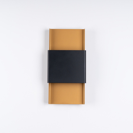 Wandleuchte DURLIN 2xG9 Gold Schwarz Modern SOLLUX