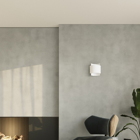 Wandleuchte IMPACT G9 Up-Down Modern Weiß SOLLUX