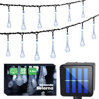 LED Solar-Gartengirlande ICE 30LED GOLDLUX (Polux)