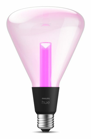 LED-Glühbirne E27 Dreieckig 6.8W = 60W 500lm 2000-6500K CCT + RGB FILAMENT SMART Smart Bluetooth ZigBee Weiß und Farbe Ambiance Philips HUE