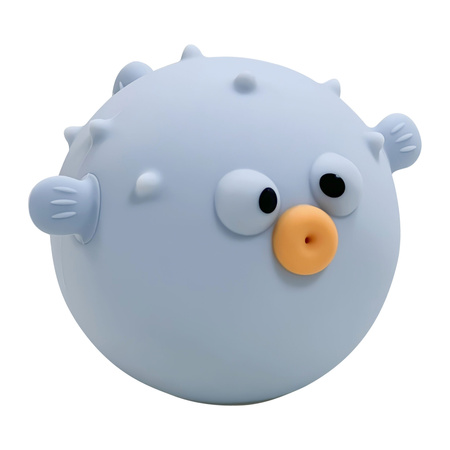 LED Blowfish Dekorative Lampe 1W 3000K RGBW Blau Dimmbar Heli Sanico Goldlux