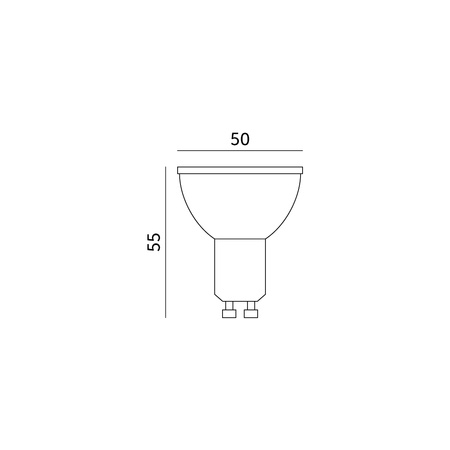 LED GU10 Reflektor Glühbirne 9W 900lm 4000K Neutral 120° Premium Kobi