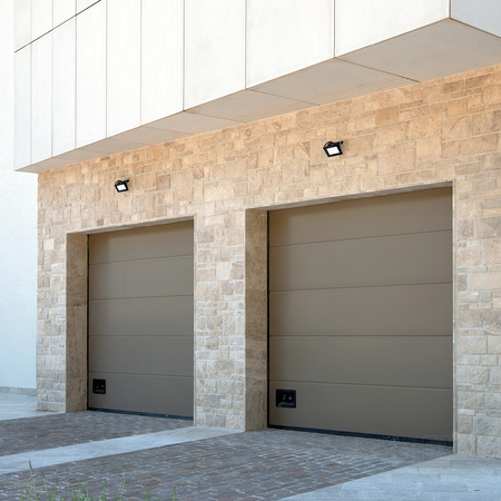 LED-Flutlicht Halogen 10W 735lm 4000K IP65 Schwarz Lampe LED2B MH RED Kobi