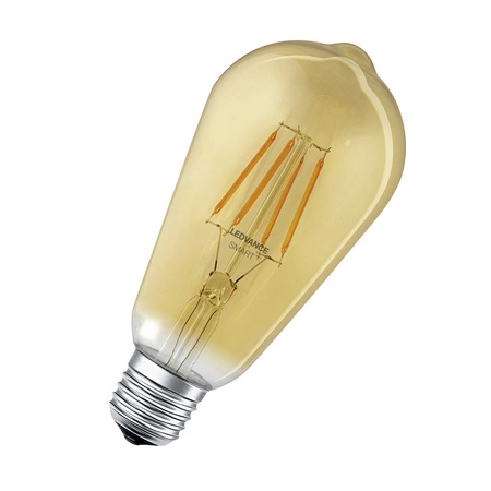 E27 ST64 LED Leuchtmittel 6W = 53W 2400K Warm 680lm 300° LEDVANCE SMART+ WIFI Filament Dimmbar