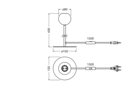Tischlampe Schreibtisch Leuchte Stehend Dekorativ E27 Mehrfarbig Dekor Ledvance