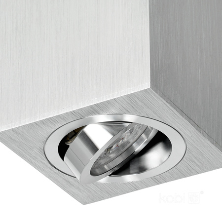 Aufbauleuchte OH37L SQUARE GU10 KOBI CHROME