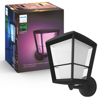 Philips HUE Econic Wandlaterne Up Garten Wandlampe 17439/30/P7