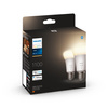 2PAK LED-Lampe E27 A60 9.5W 2700K Warm PHILIPS HUE Weiß Bluetooth Zigbee