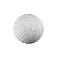KANLUX Outdoor Geschliffene STONO STONE BALL E27 IP65 20cm Grau