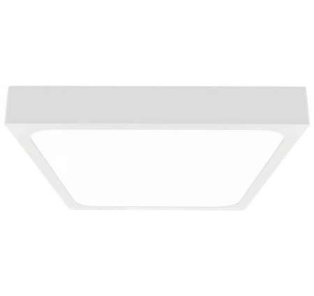 LED-Deckenleuchte für Badezimmer 18W 1800lm 4000K IP44 23cm quadratisch Weiß