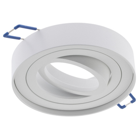 HALOGEN Einbaustrahler Tuba Spot, beweglich GU10 Rund Weiß 20mm MIDI + LED GU10 6W 3000K LUMILED