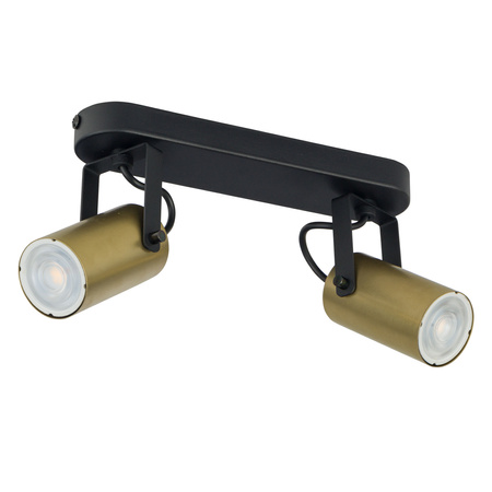 REDO BLACK/GOLD Spot-Reflektor Schwarz/Gold Modern 2xGU10 2798 TK Lighting