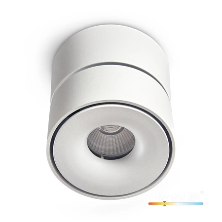 Deckenleuchte Reflektor einstellbar LED 9W 550lm 3000K Warm Dimmbar CRI90 Weiß Lahti Kobi