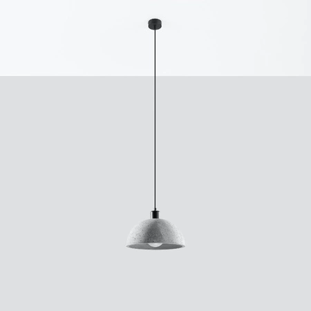 PABLITO E27 Loft Pendelleuchte Grau SOLLUX