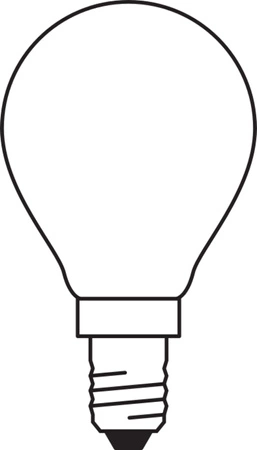 LED-Glühbirne P45 E14 5.9W = 60W 806lm 6500K Cold 300° STAR CLASSIC Osram