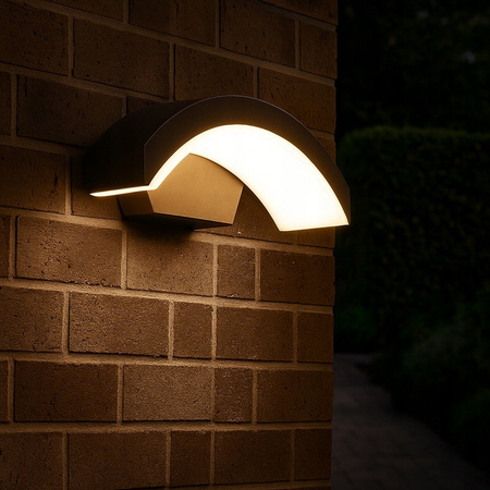 Garden Elevation Wandleuchte LED 9W SCHWARZ BELLA