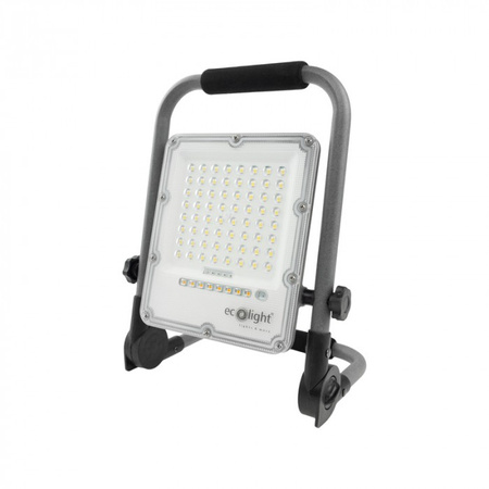 LED-Flutlicht Halogen Akumulator 30W 5000K 900lm IP65 Ecolight