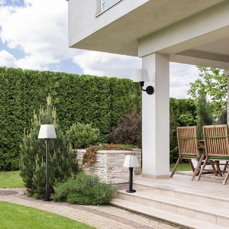 Wandleuchte Außengarten Wandleuchte GIZA E27 GOLDLUX (Polux)