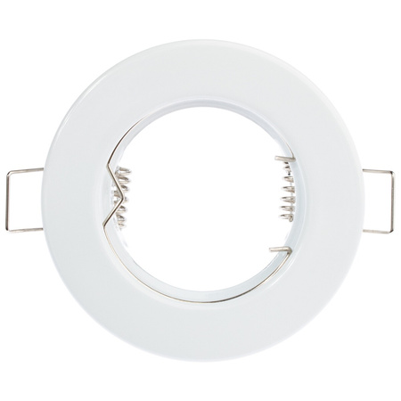 Einbaustrahler GU10, MR16 Einbauspot HALOGEN Runde Fest Weiß Blech LUMILED