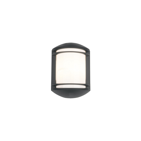 Gartenlampe Elevation Wandleuchte QUARTZ 3411 E27 IP44 Graphit Nowodvorski