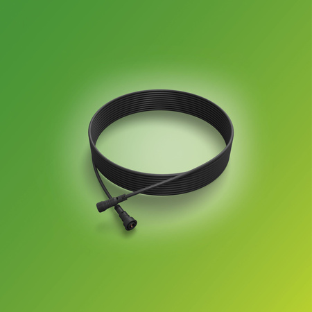 GardenLink IP65 Verbindungskabel 5m Verlängerungskabel Schwarz PHILIPS