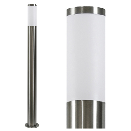 Gartenlampenmast E27 LIVIA TUBA GOLDLUX (Polux) HIGH SATIN 100cm