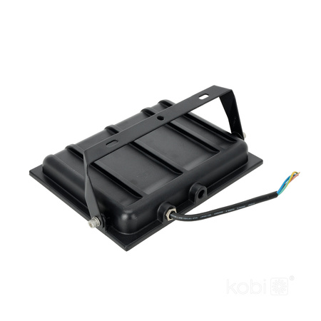 LED-Flutlicht Halogen 100W 8700lm 6500K IP65 Schwarz LED2B Lampe MH KOBI