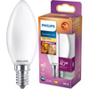 LED-Kerzenlampe E14 B35 3,4W = 40W 470lm 2700 warmes Filament milchig PHILIPS Dimmbar