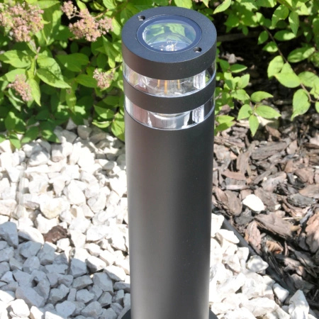 E27 Schwarz IP54 Rino Sanico Goldlux Standing Post Gartenlampe