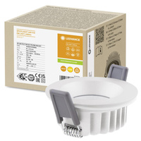 LED-Panel bündig montiert Spot Leuchte 6W 480lm 3000K Warm Dimmbar Spot Weiß Air Fix Ledvance