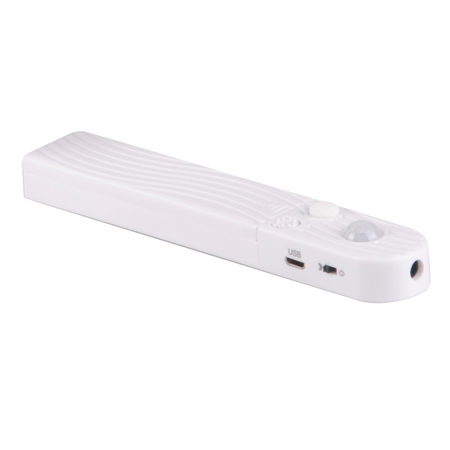 LED-Streifen mit Bewegungs- und Dämmerungssensor 3,5W 370lm 4000K Neutral 1,5V Weiß 1m Sanico Goldlux