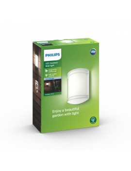 Gartenleuchte LED Wandleuchte ANTELOPE myGarden 6W 4000K IP44 Weiß PHILIPS