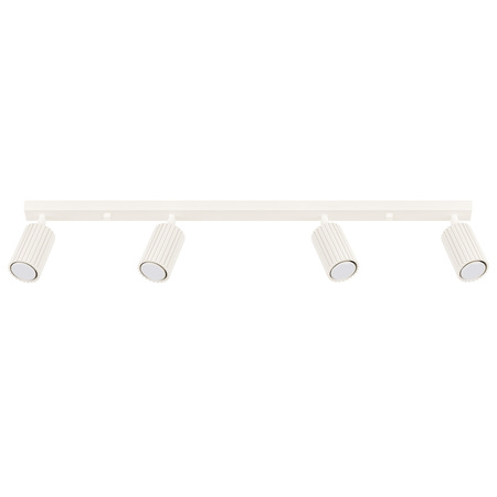 Tuba Spot Reflektor Deckenleuchte 4x GU10 Beige Carbon Deep Space SL.1603 Sollux