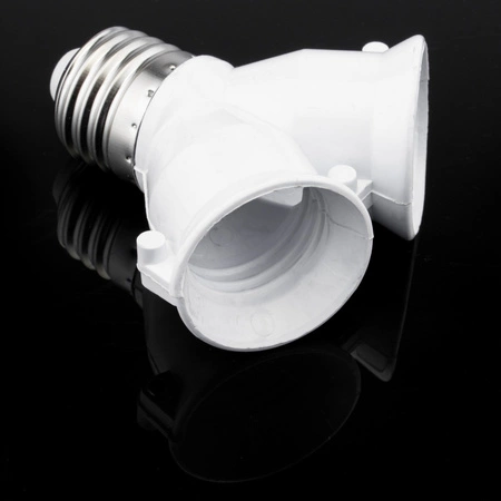 LED GUIDE CONNECTOR ADAPTER E27 auf 2xE27