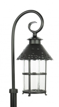 Außengartenlampe LATERNE E27 Toledo K 5002/1/R 166cm schwarz Su-Ma
