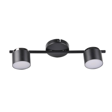 LED-Streifenlampe Decken- und Wandleuchte 8,4W KUBIK 2 Schwarz 3000 K GOLDLUX (Polux)